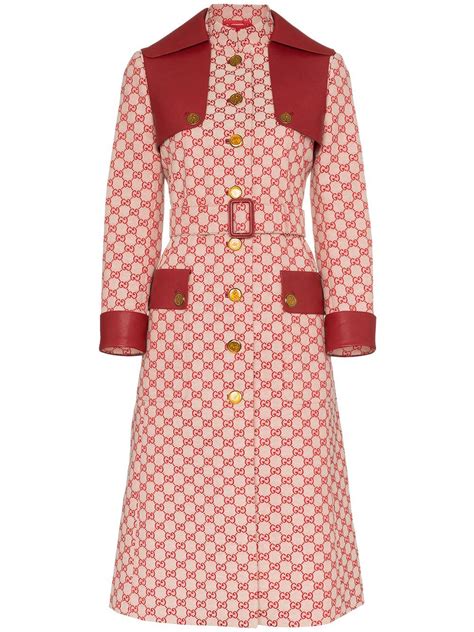 gucci winter coat women|gucci women trench coats.